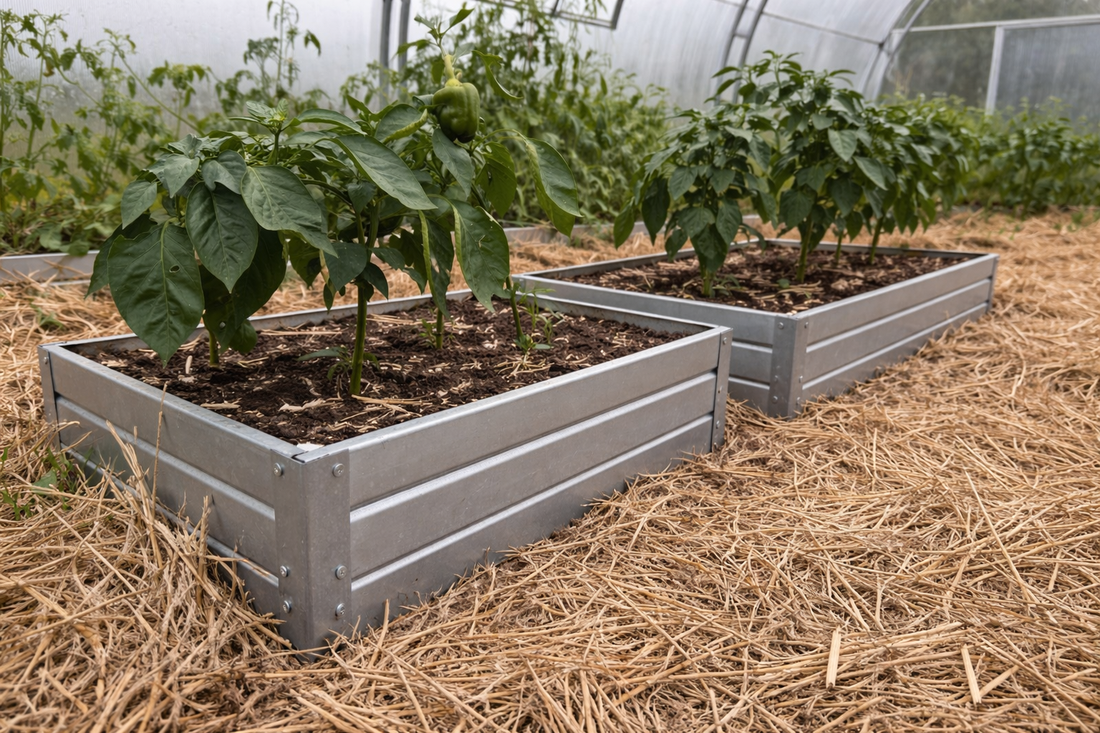 Galvanized Steel Raised Gardening Bed
