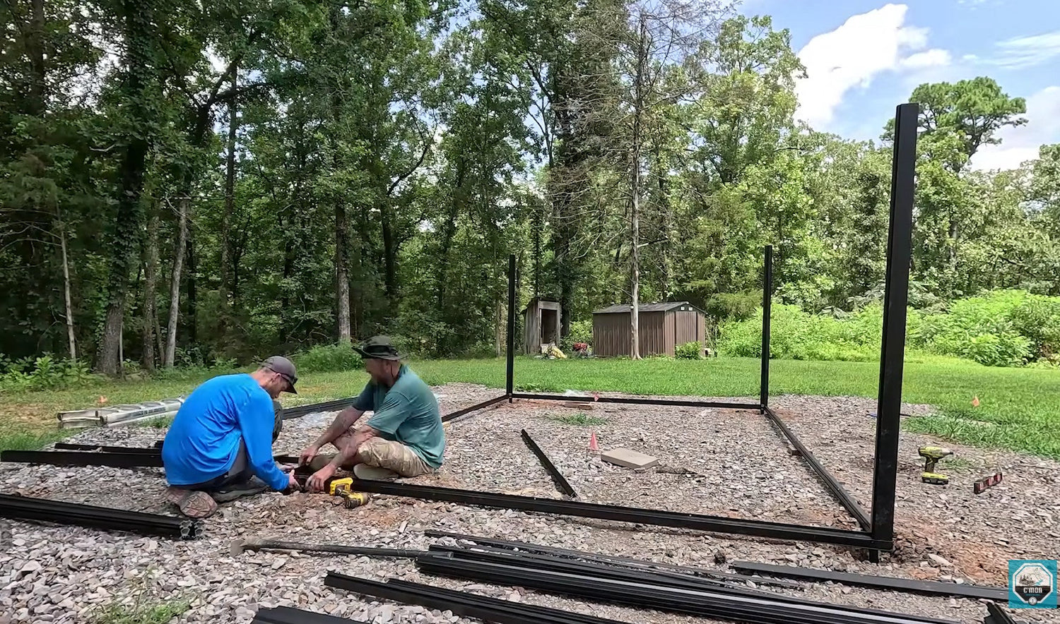 From slab to structure: raising a greenhouse on an off-grid mountain homestead