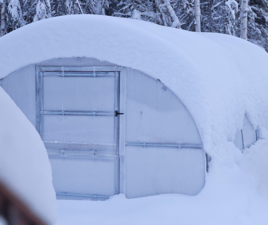 How strong is a greenhouse in winter? Understanding snow load & real life results