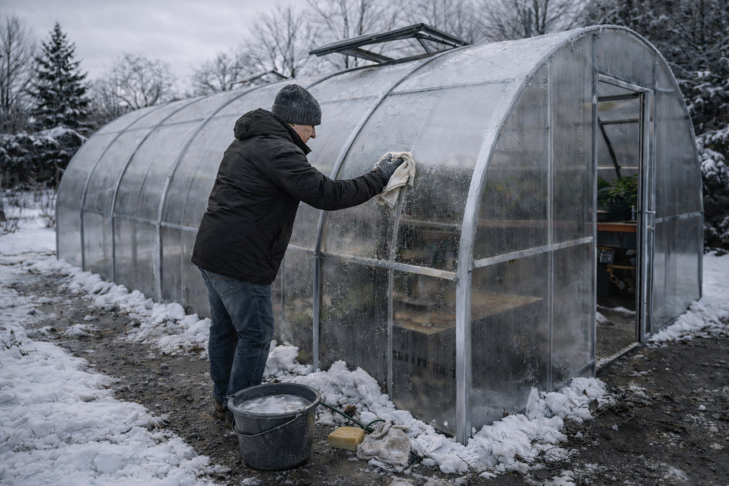 How to Clean a Greenhouse After Winter: Fix the Problems the Cold Season Reveals