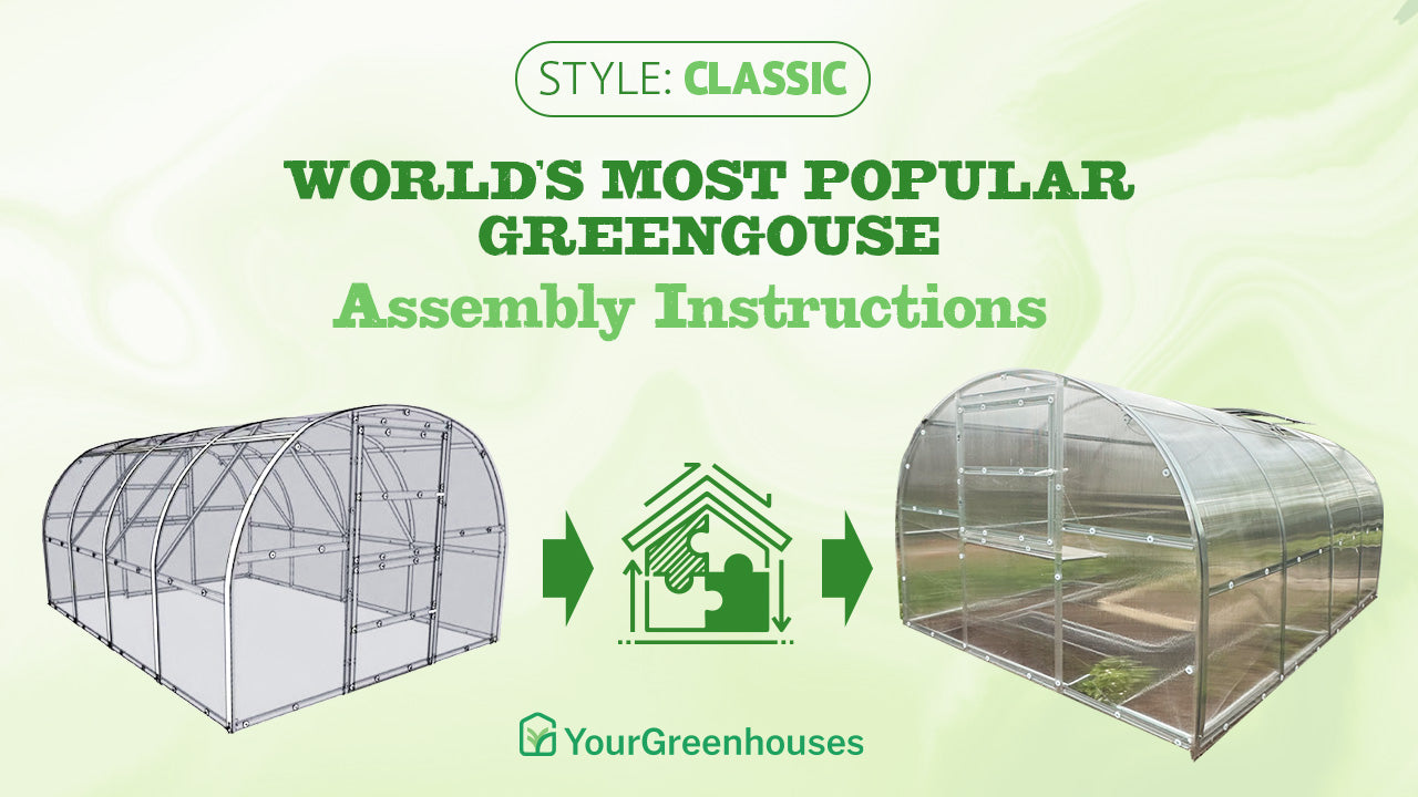 Load video: Your greenhouses most popular greenhouse assembly video