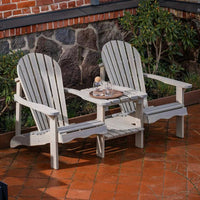 Amata Nordwood Adirondack Double Chair