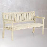 Amata Nordwood Three seat Garden Bench