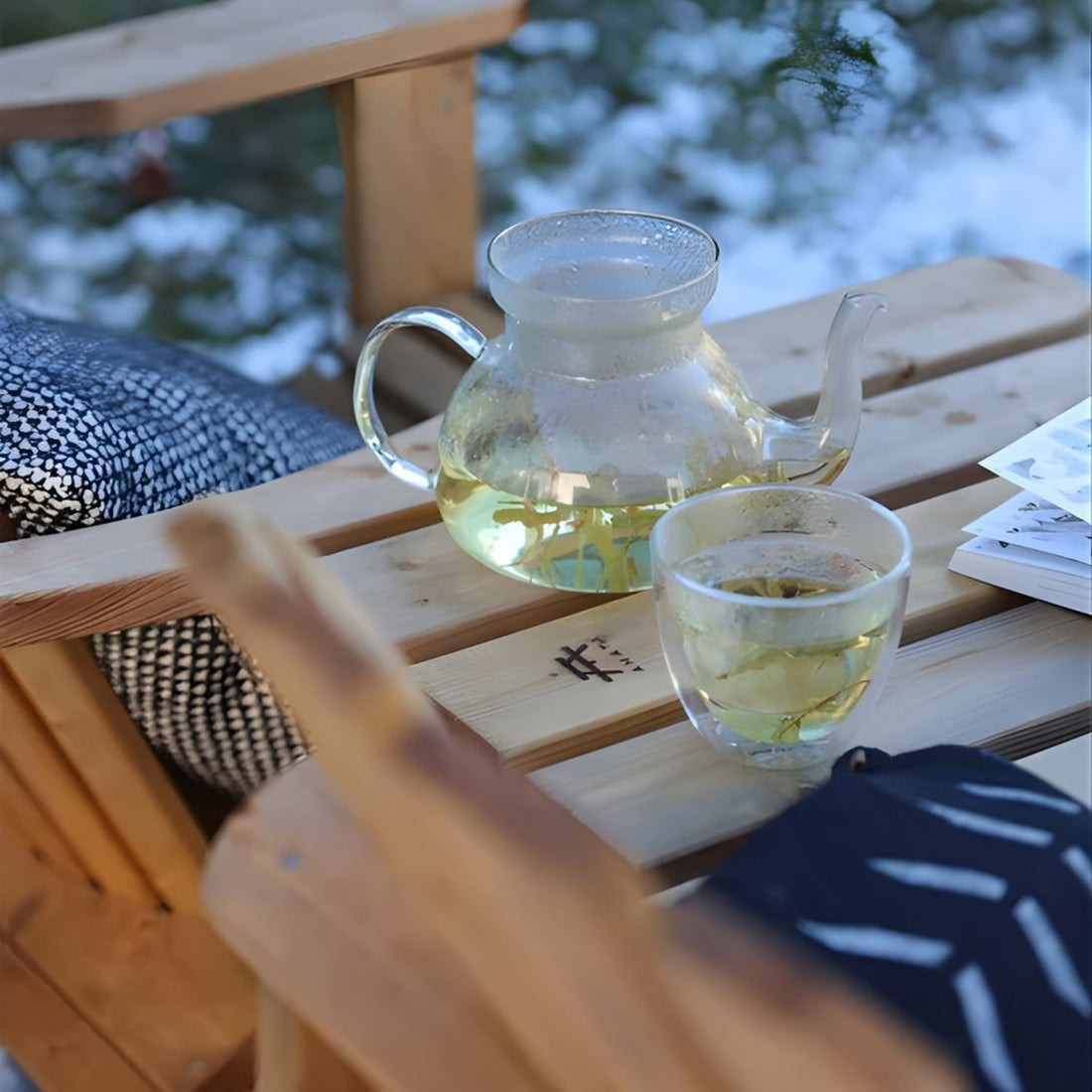 Amata Nordwood Adirondack Double Chair