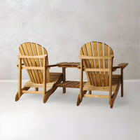 Amata Nordwood Adirondack Double Chair