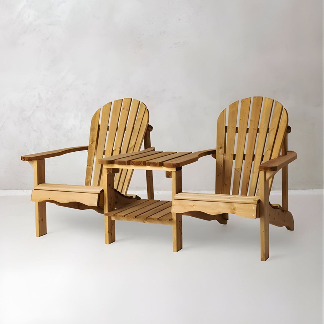 Amata Nordwood Adirondack Double Chair