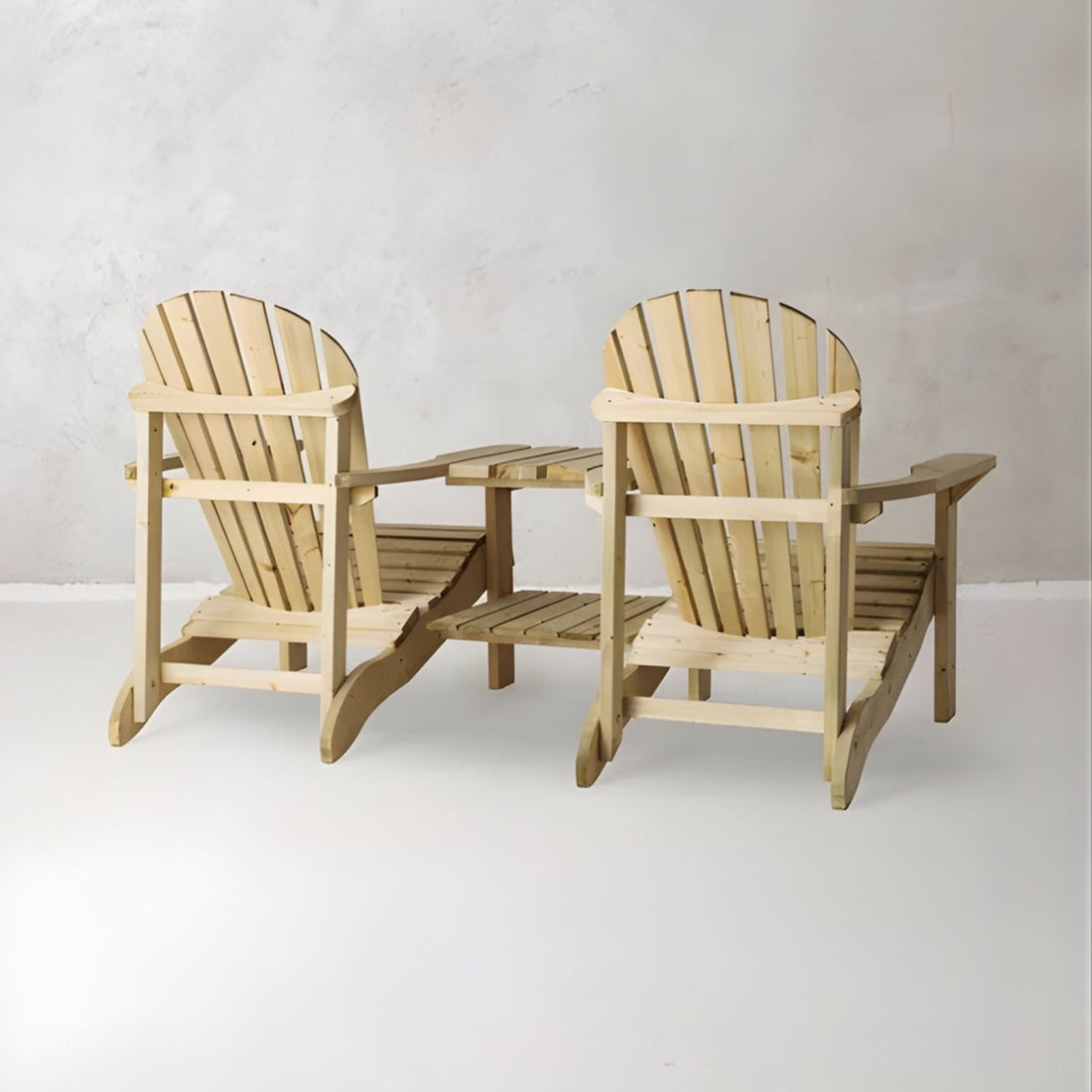 Amata Nordwood Adirondack Double Chair