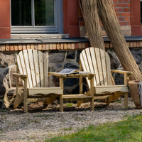 Amata Nordwood Adirondack Double Chair