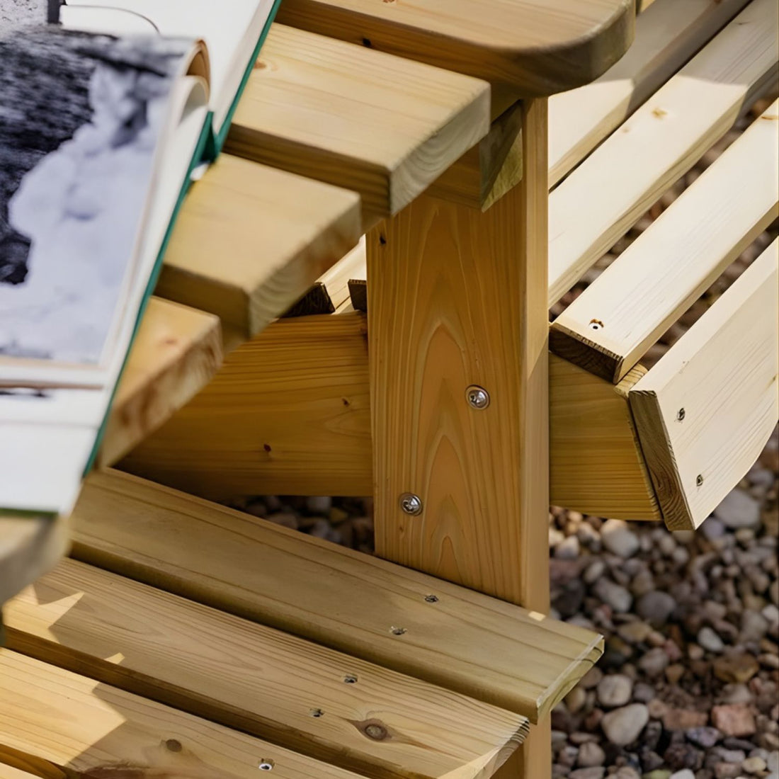 Amata Nordwood Adirondack Double Chair