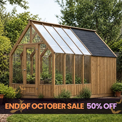 Nordwood Arrow Greenhouse With Shed