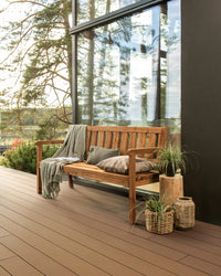 Amata Nordwood Three seat Garden Bench