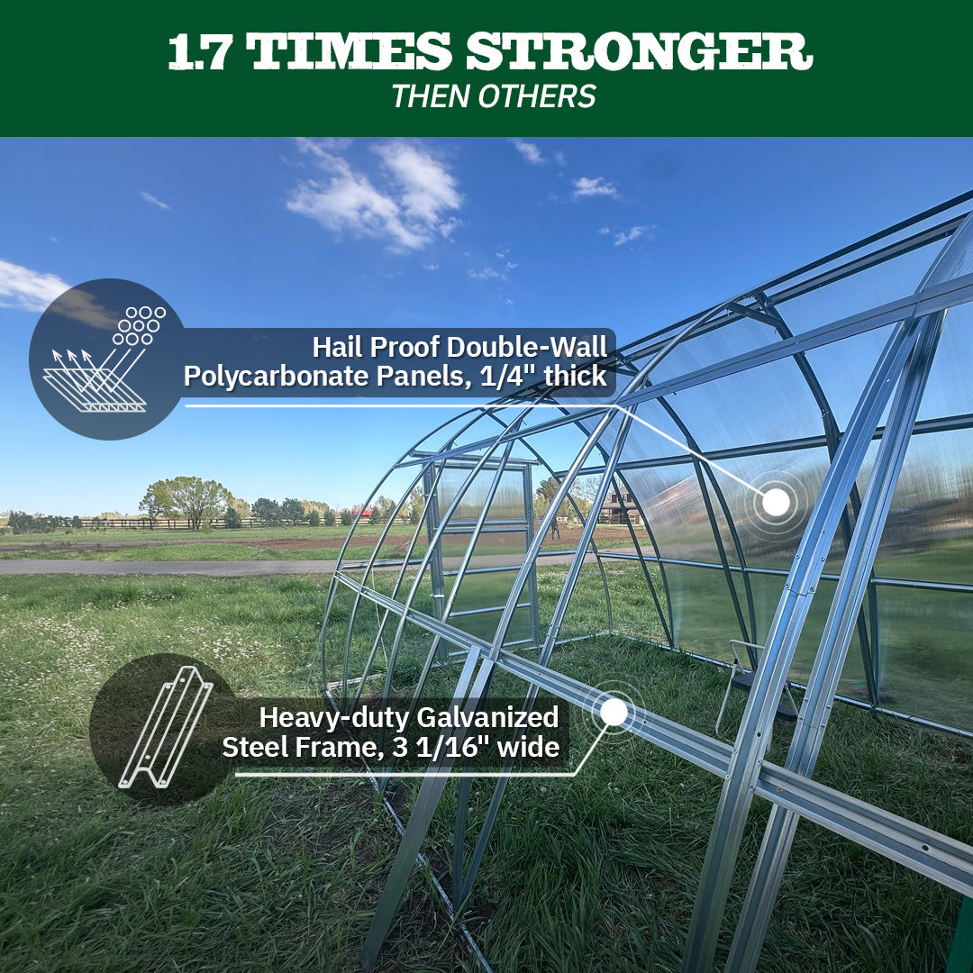 Classic Arch Greenhouse