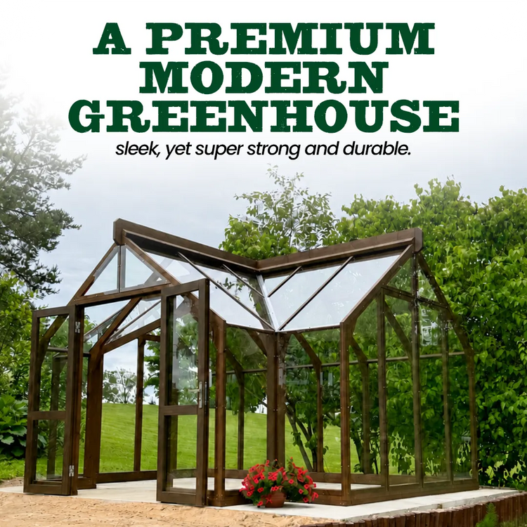 Heritage Nord T-shape Greenhouse