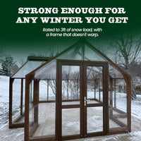 Heritage Nord T-shape Greenhouse
