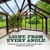 Heritage Nord T-shape Greenhouse