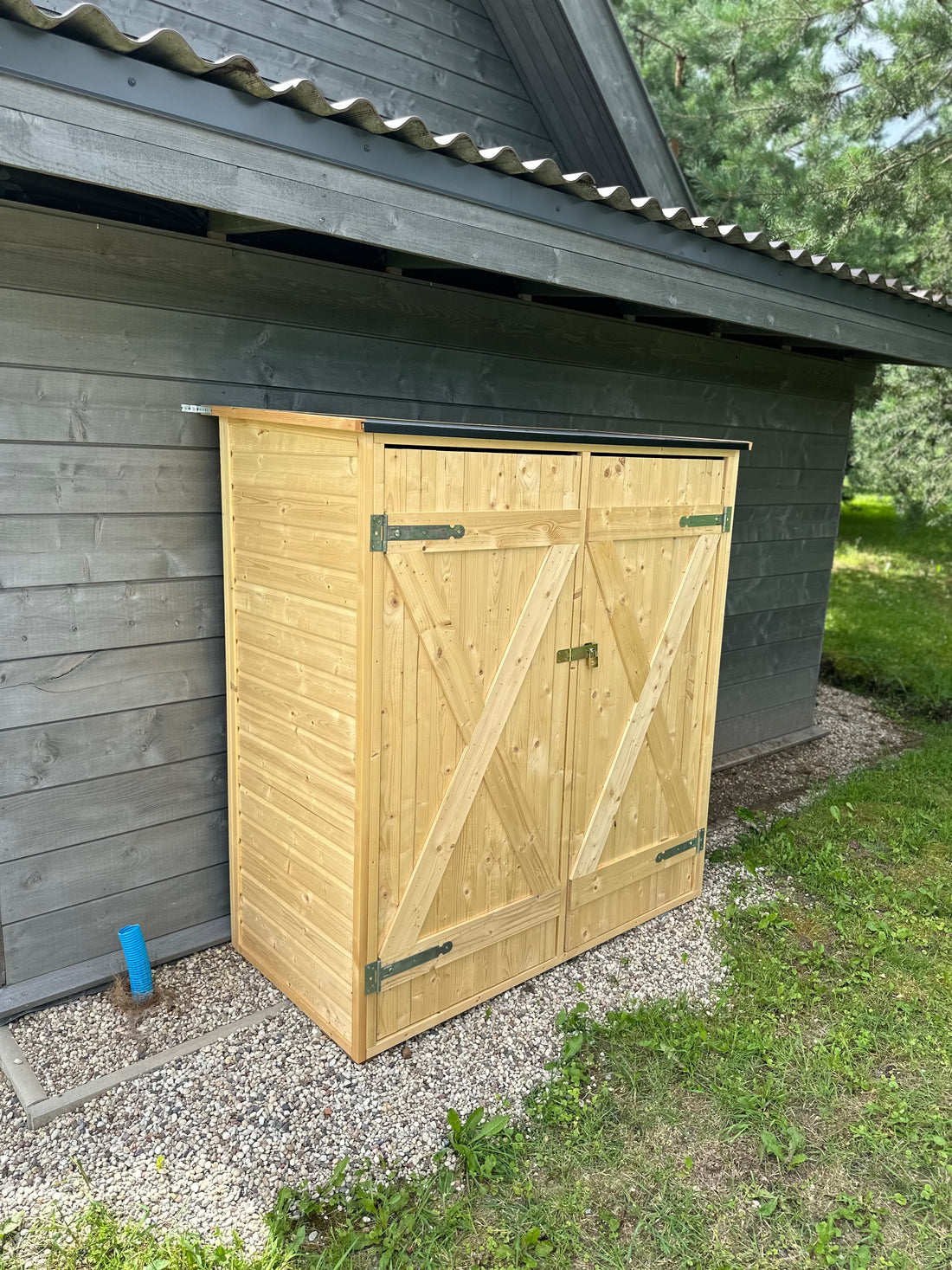 Garden Shed with Shelving System