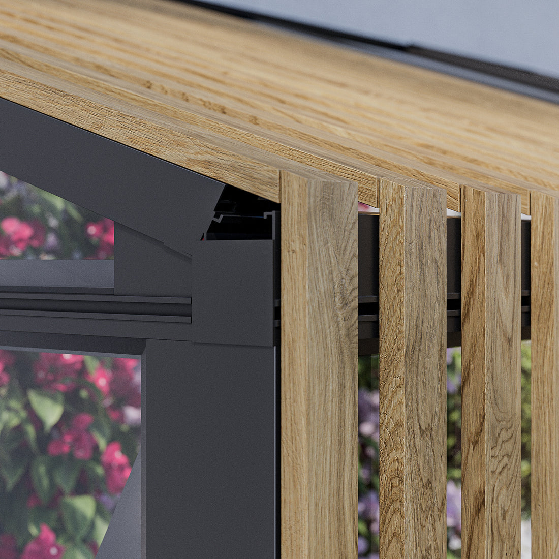 Lean-to with accoya fusion