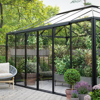 Scandiglas Pyramid Greenhouse