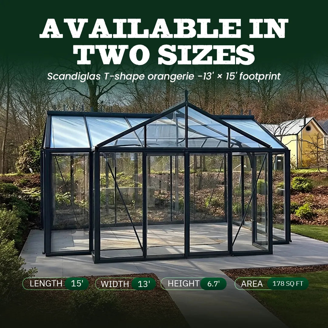 Scandiglas T-shape orangerie