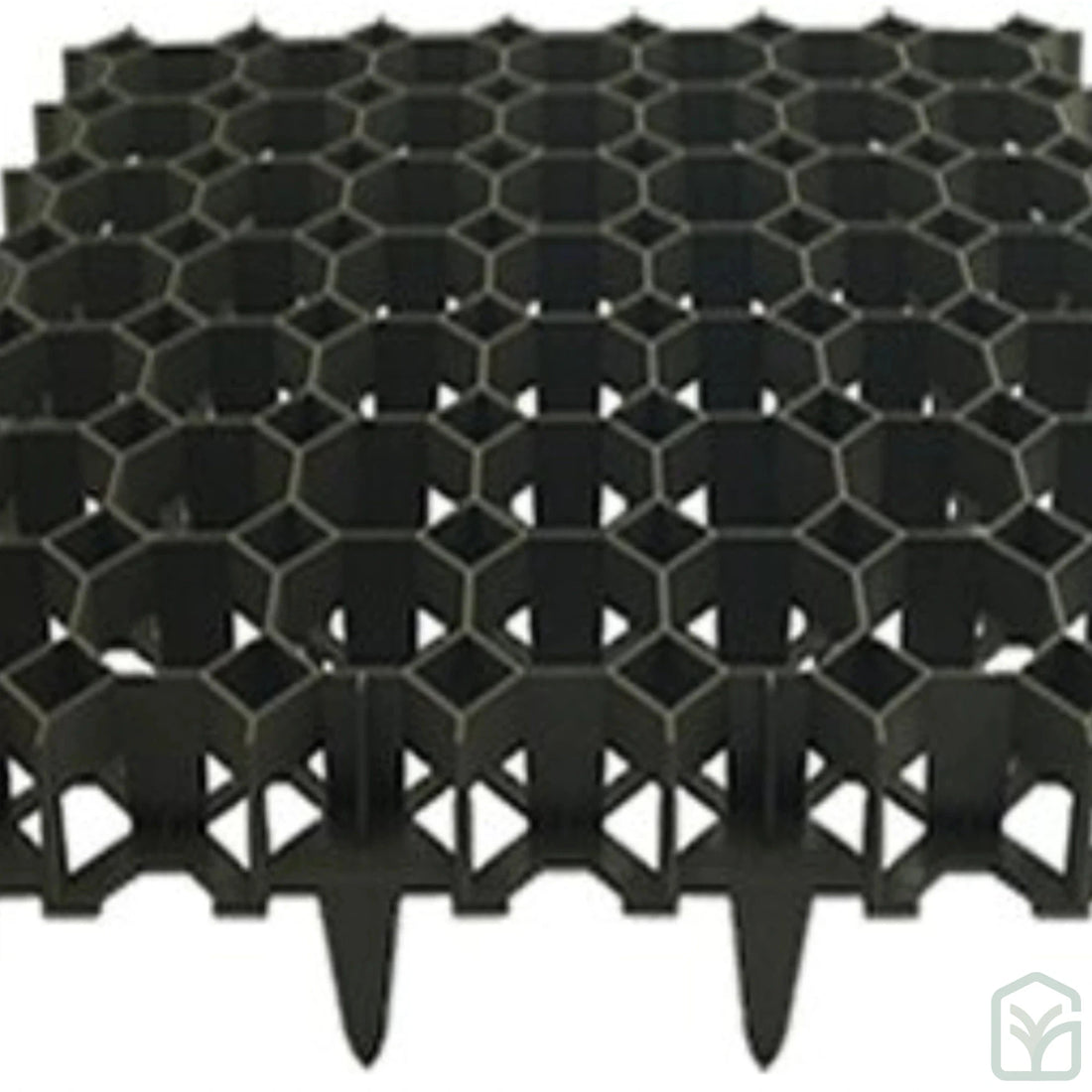 plastic lawn grid by yourgreenhouses black