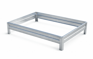 Galvanized Steel Raised Gardening Bed