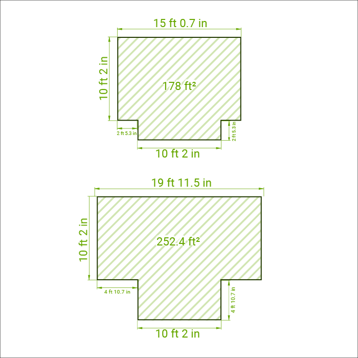 Scandiglas T-shape orangerie