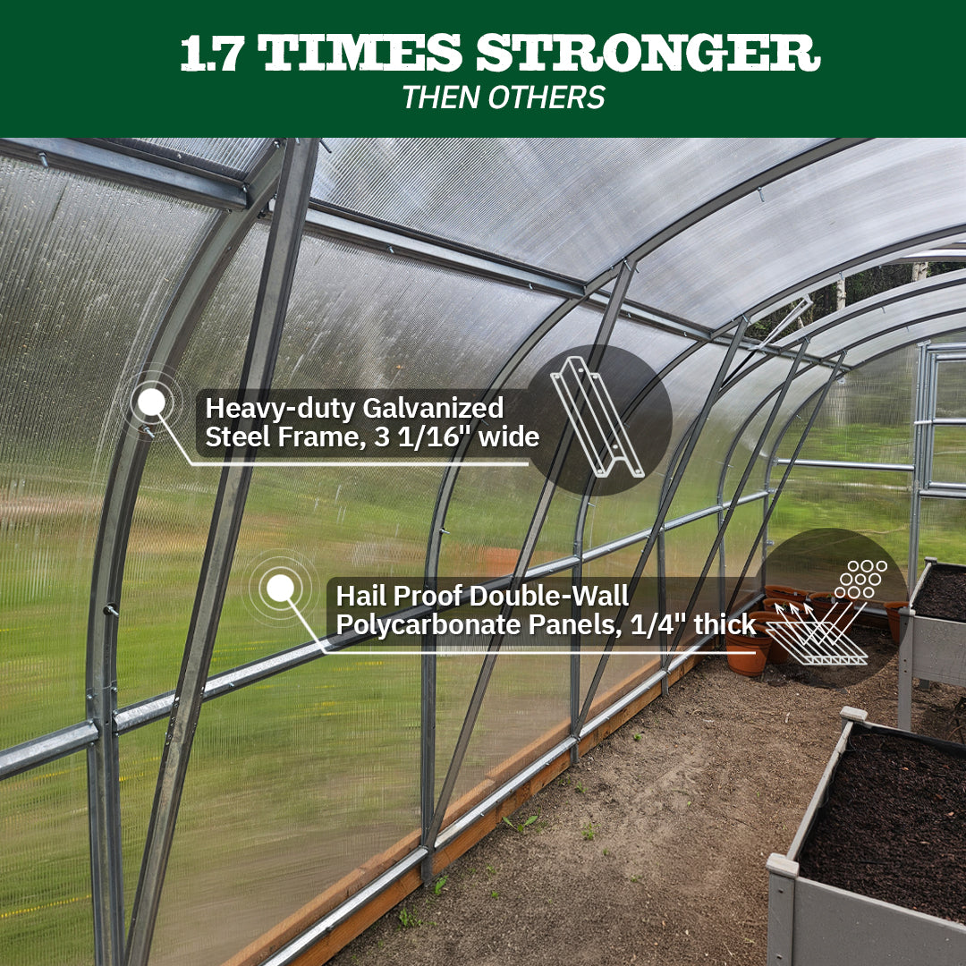World's Most Popular Polycarbonate Greenhouse