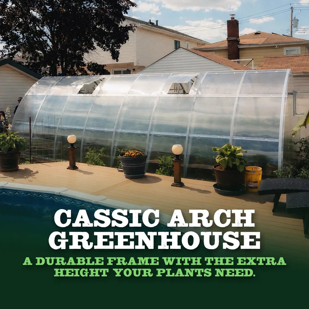 Classic Arch Greenhouse