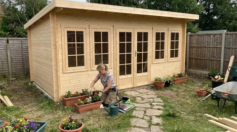 A Garden House in an owner's garden
