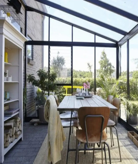 Scandiglas Lean-To Greenhouse