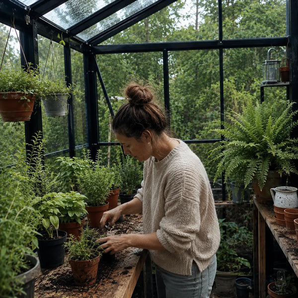 Community greenhouse photo