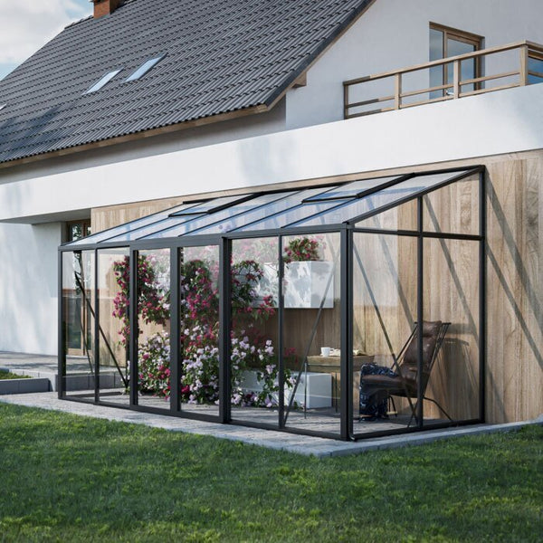 Scandiglas Lean-To Greenhouse