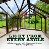 Heritage Nord T-shape Greenhouse