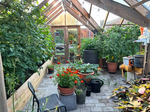 A Nordwood glass room in an owner's garden