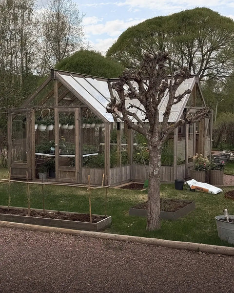 A Nordwood glass room in an owner's garden