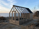 Nordwood Arrow With Greenhouse Shed