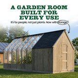 Nordwood Arrow Greenhouse With Shed