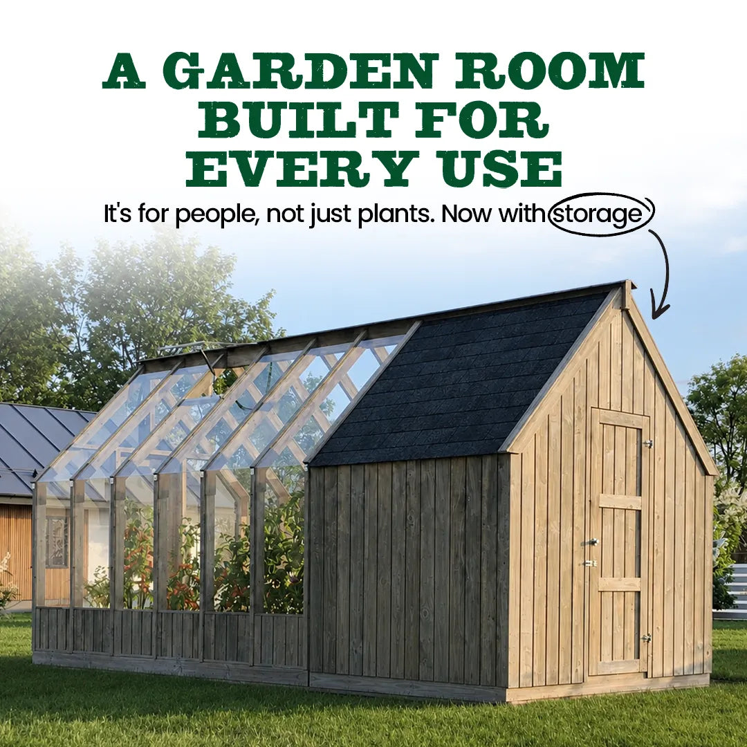 Nordwood Arrow Greenhouse With Shed