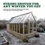 Nordwood Arrow Greenhouse With Shed