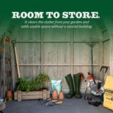 Nordwood Arrow Greenhouse With Shed