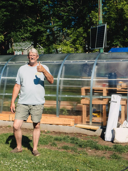 Customer greenhouse photo