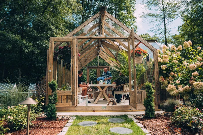 A Nordwood assembled in an owner's garden