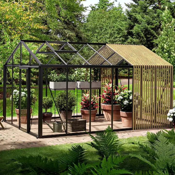 glass greenhouses