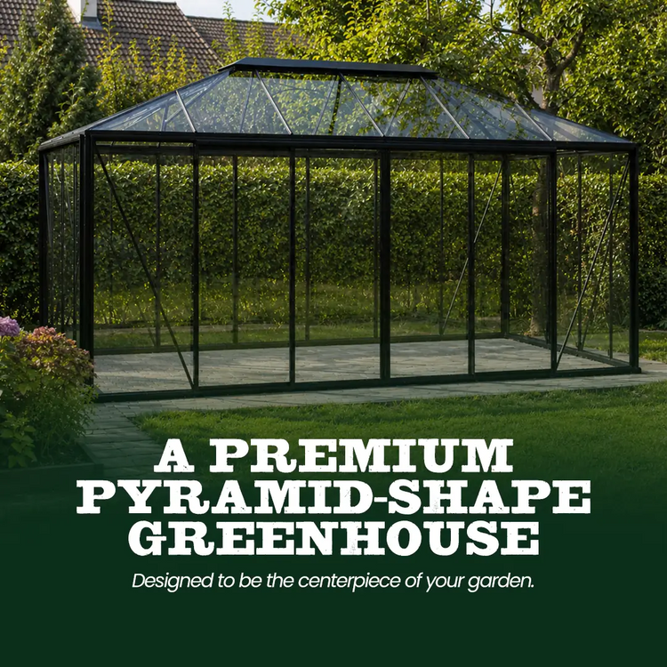 Scandiglas Pyramid Greenhouse