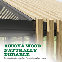 Scandiglas with Accoya