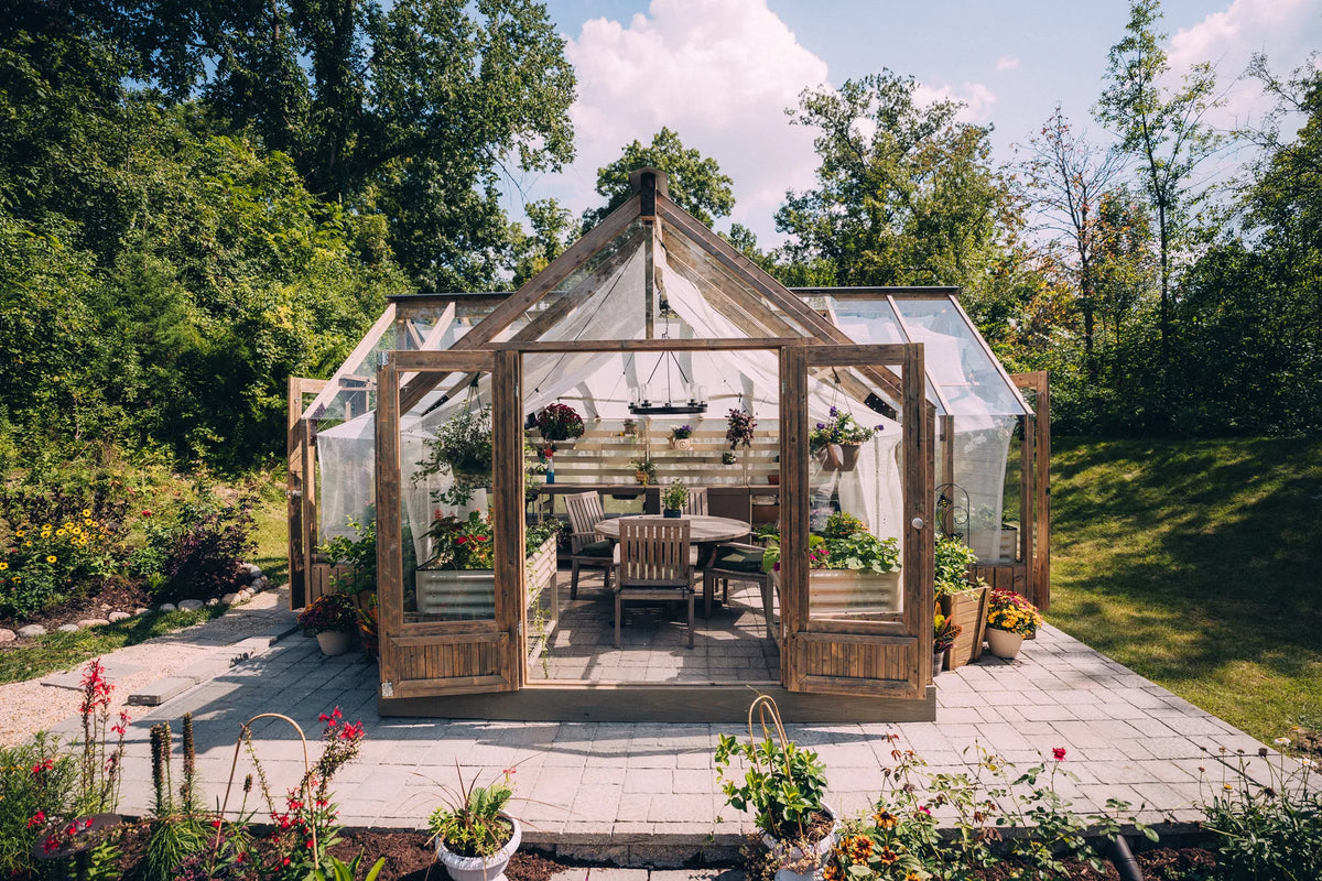 Doors open on a summer afternoon