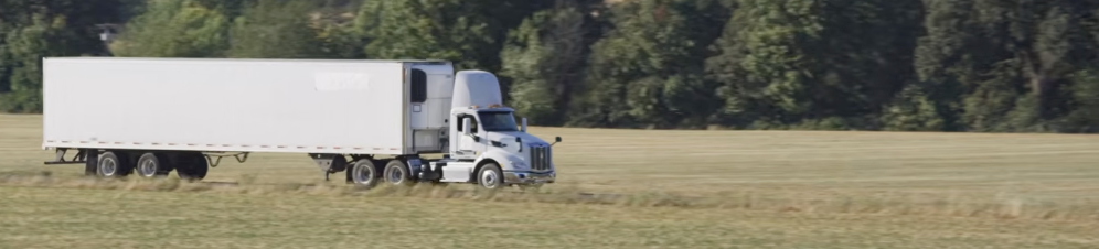 Freight truck on the road
